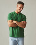 Men's Vintage Crew Tee - Washed Formal Garden